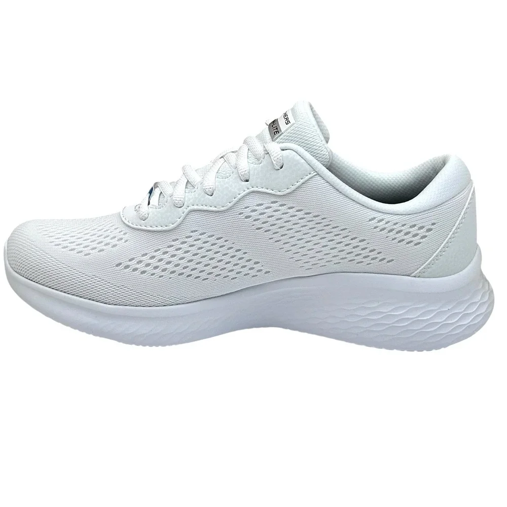 Skechers Skech-Lite Pro Women's Vegan Sneaker Size 8.5 White Memory Foam Insole